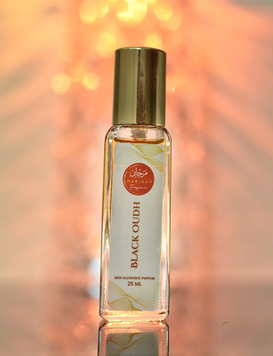 BLACK OUDH - Non Alcoholic Perfume Spray Marjaan Fragrance