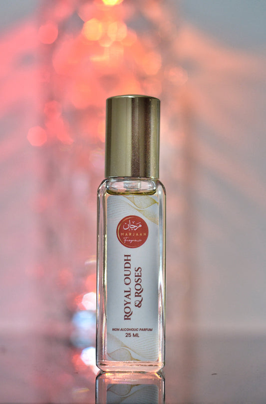 ROYAL OUDH & ROSES - Non Alcoholic Perfume Spray Marjaan Fragrance