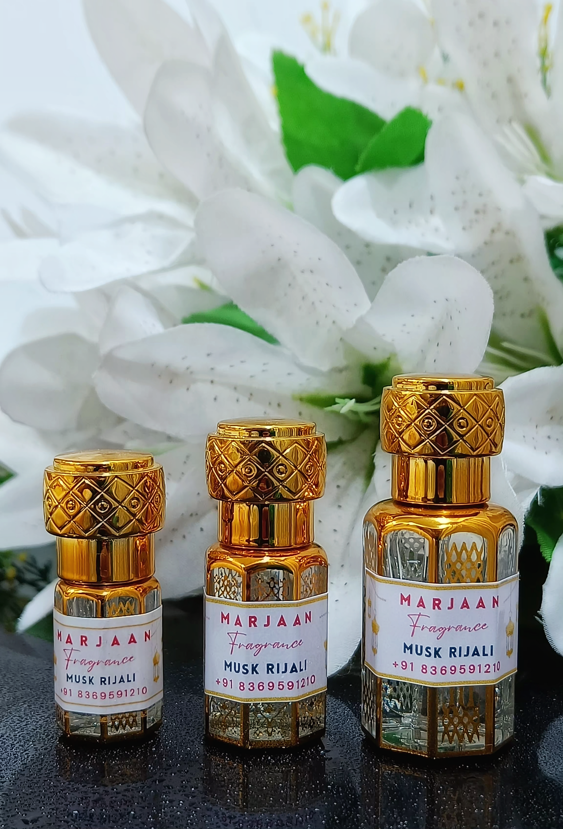 MUSK RIJALI - Concentrated Perfume Oil - ATTAR Marjaan Fragrance