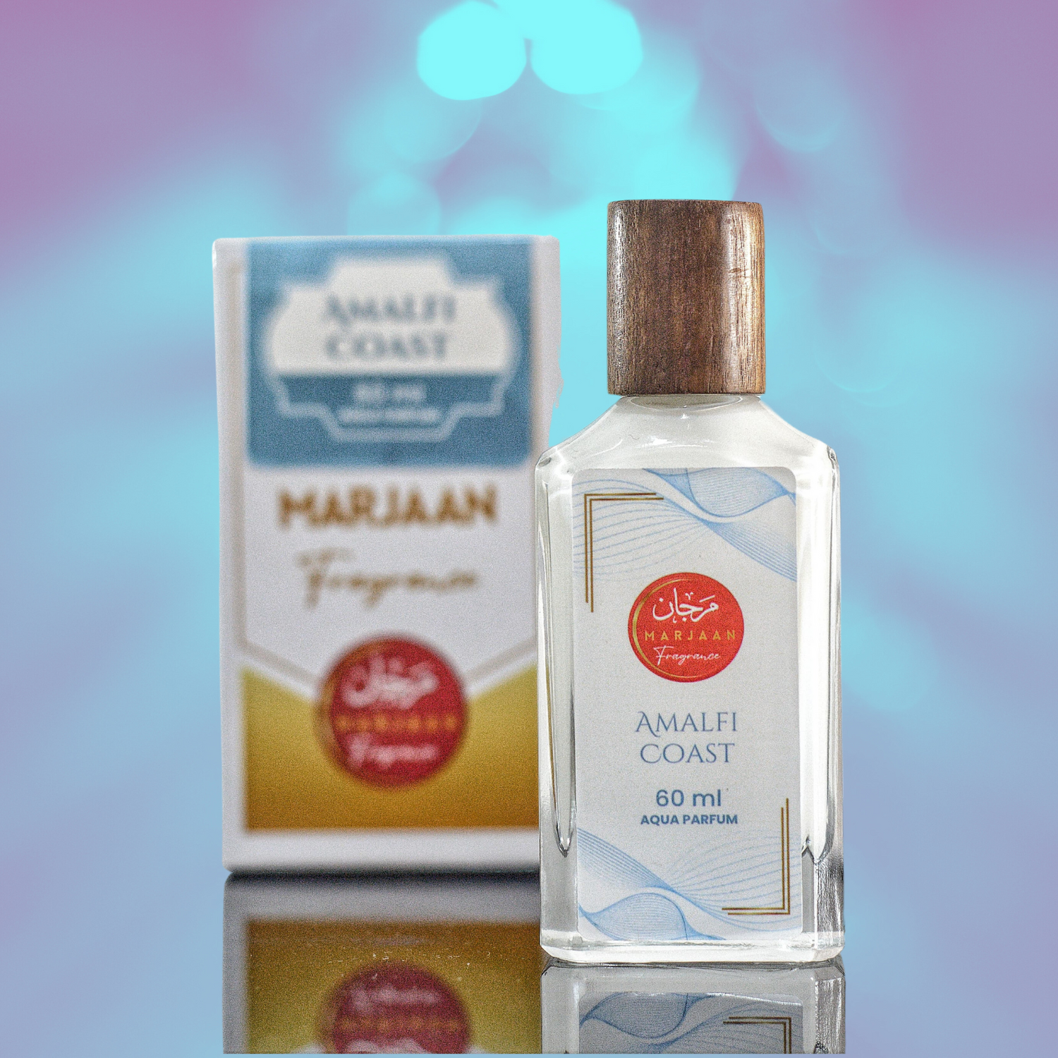 AMALFI COAST - Non Alcoholic Aqua Perfume Spray - Water Based Marjaan Fragrance