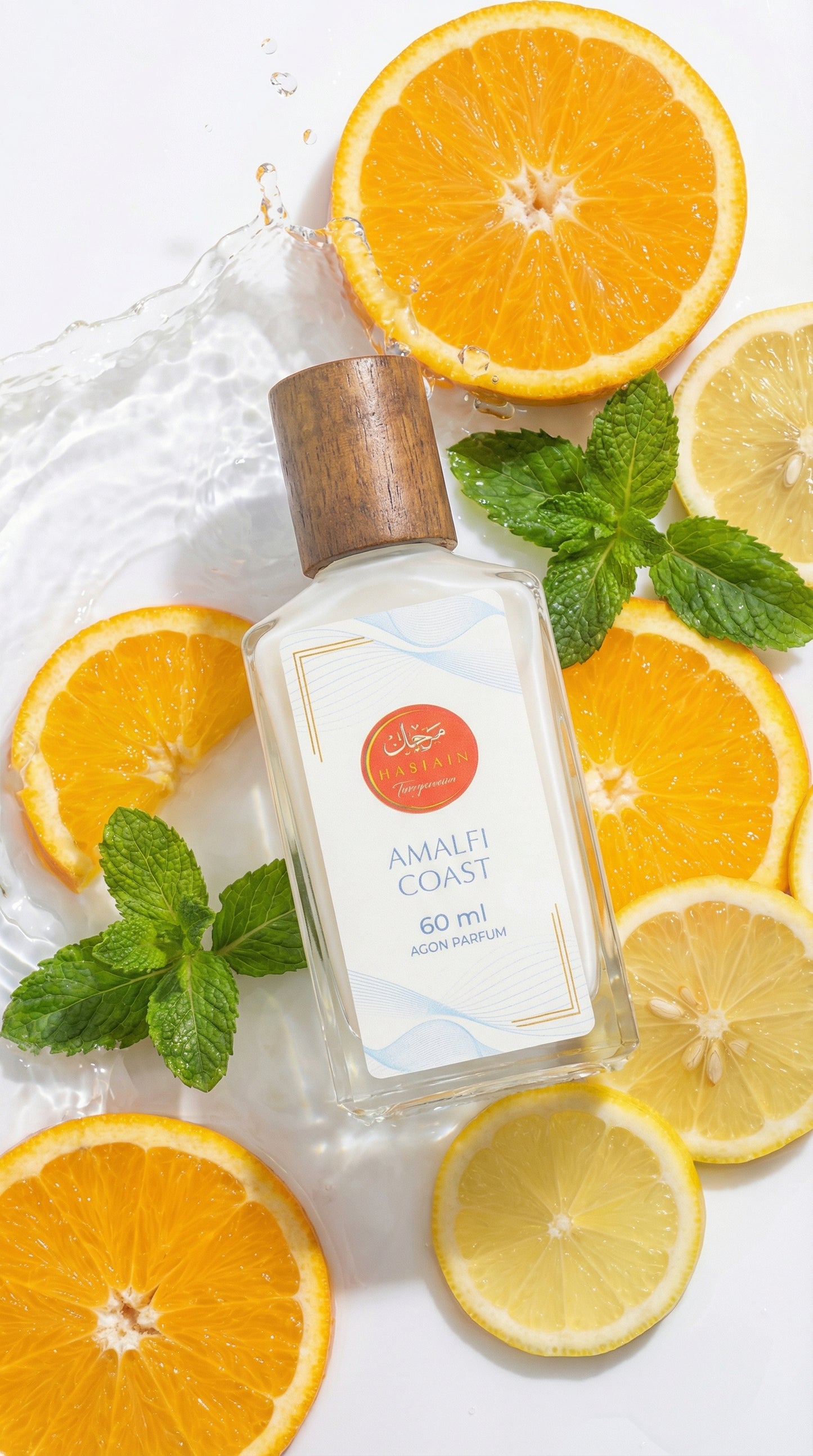 AMALFI COAST - Non Alcoholic Aqua Perfume Spray - Water Based