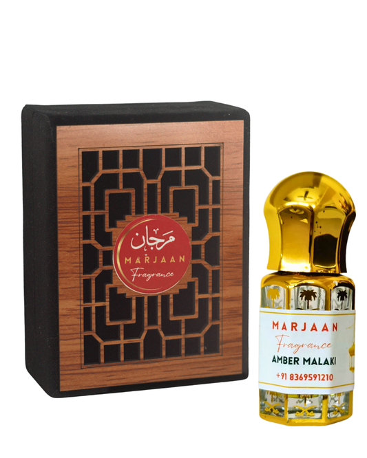AMBER MALAKI - Concentrated Perfume Oil - ATTAR