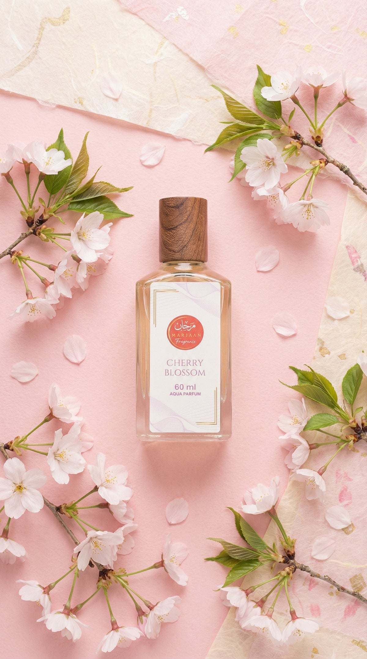 CHERRY BLOSSOM-  Non Alcoholic Aqua Perfume Spray- Water Based