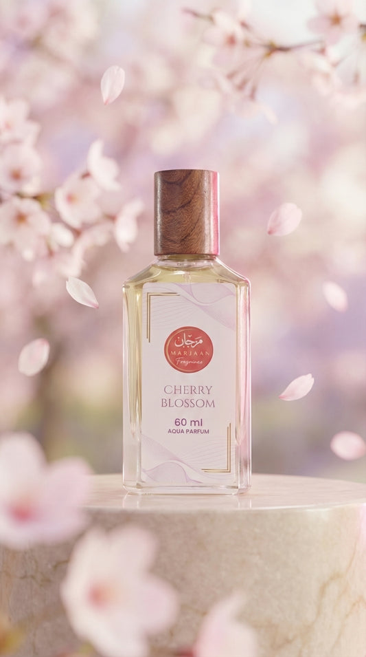 CHERRY BLOSSOM-  Non Alcoholic Aqua Perfume Spray- Water Based