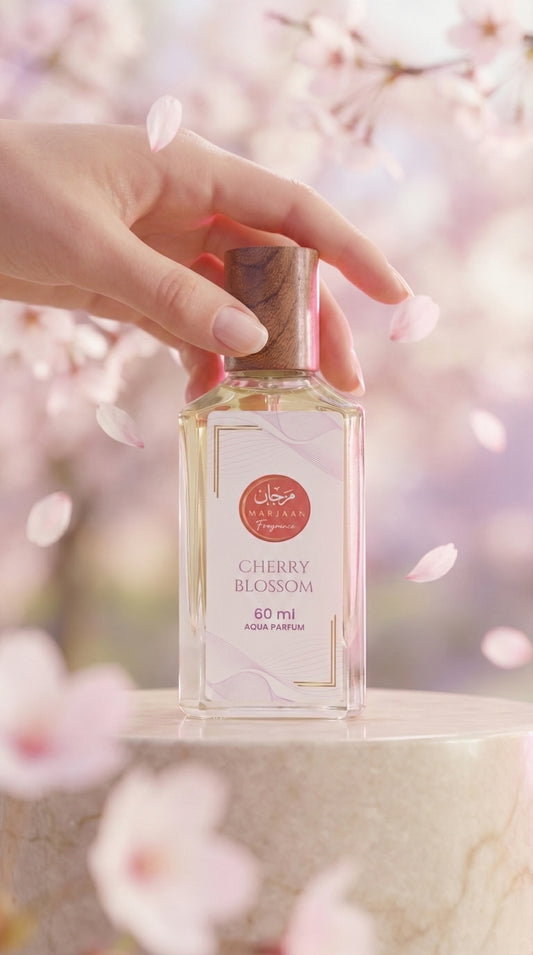 CHERRY BLOSSOM-  Non Alcoholic Aqua Perfume Spray- Water Based