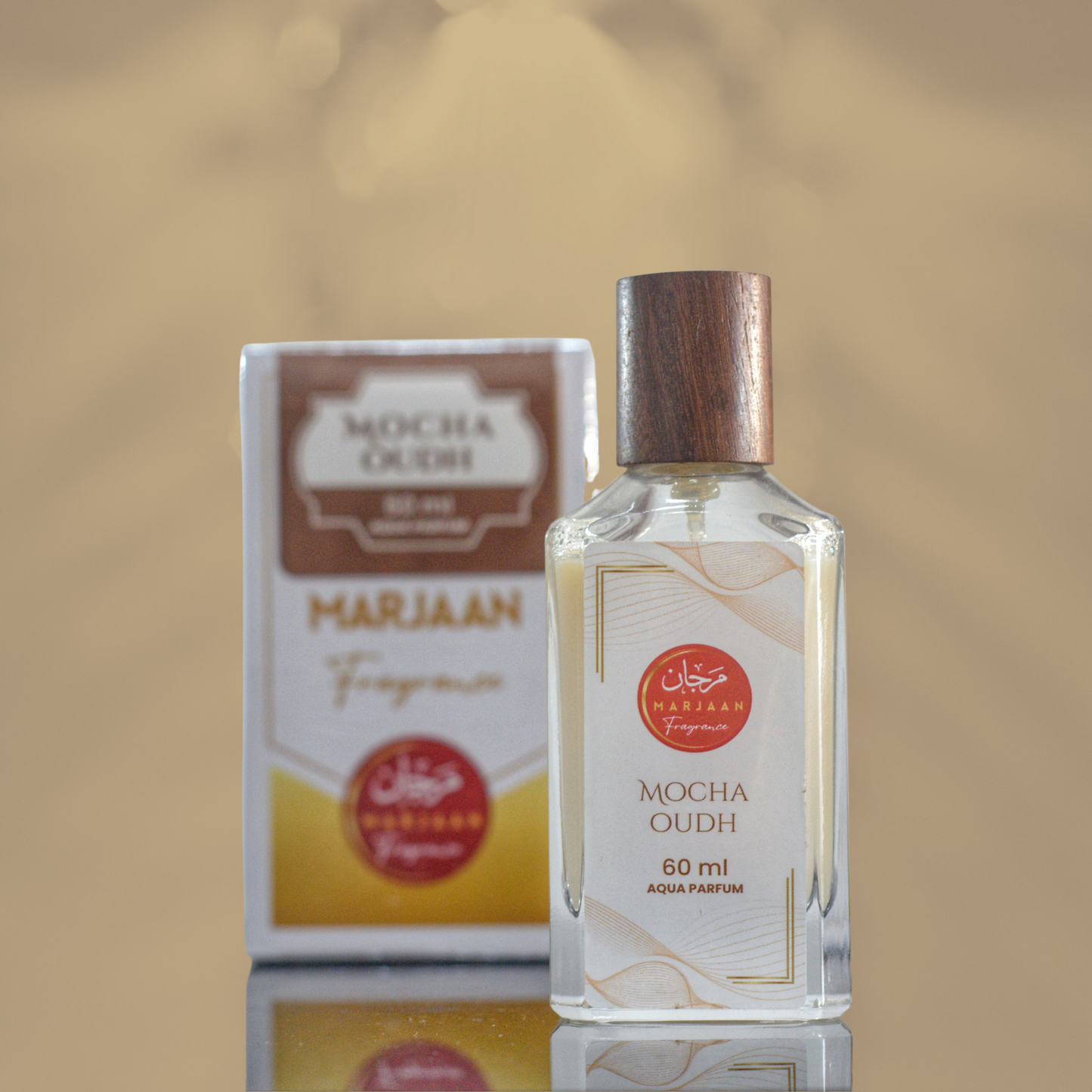 MOCHA OUDH- Non Alcoholic Aqua Perfume Spray - Water Based