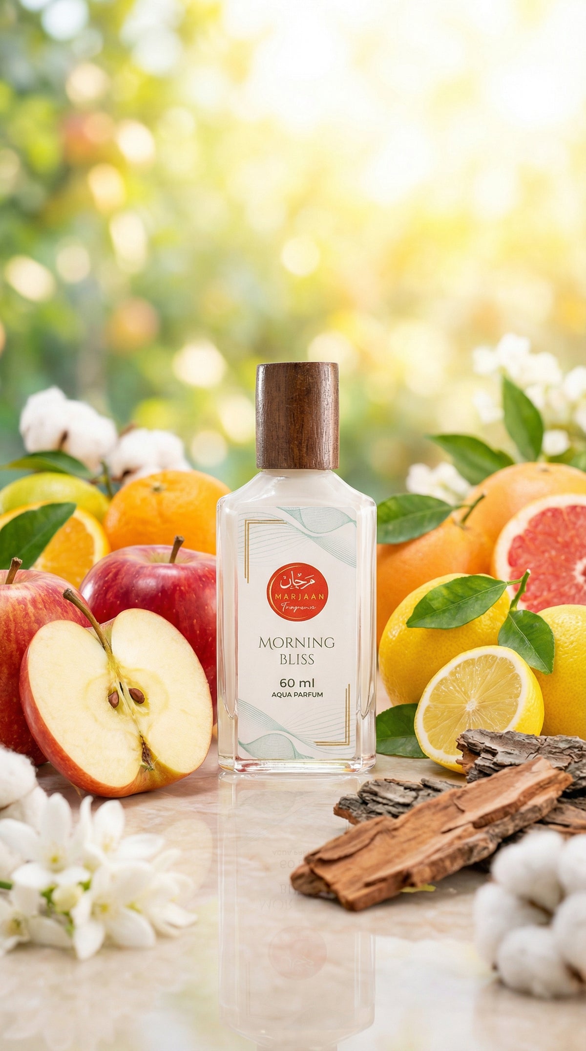 MORNING BLISS- Non Alcoholic Aqua Perfume Spray - Water Based