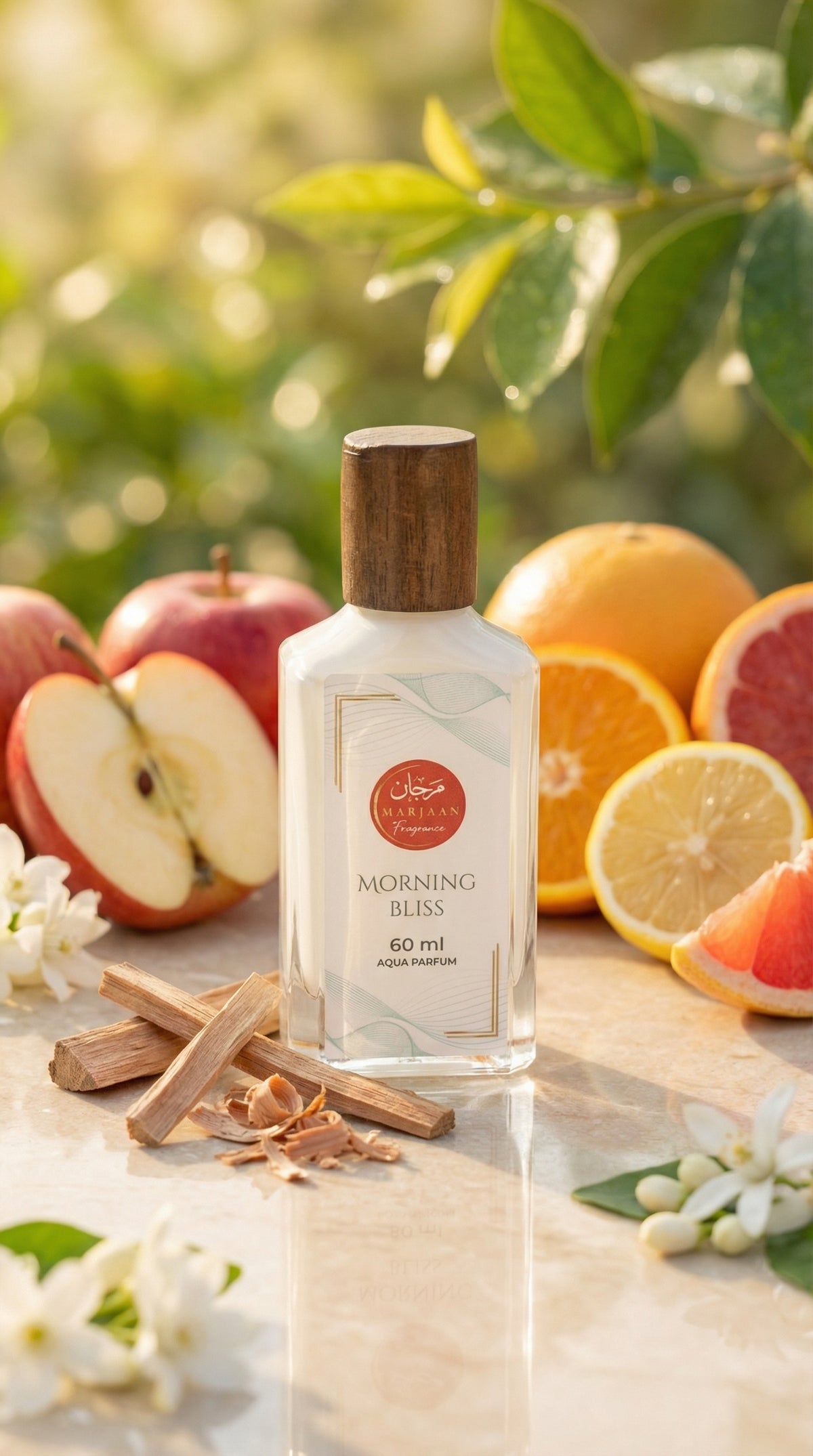MORNING BLISS- Non Alcoholic Aqua Perfume Spray - Water Based