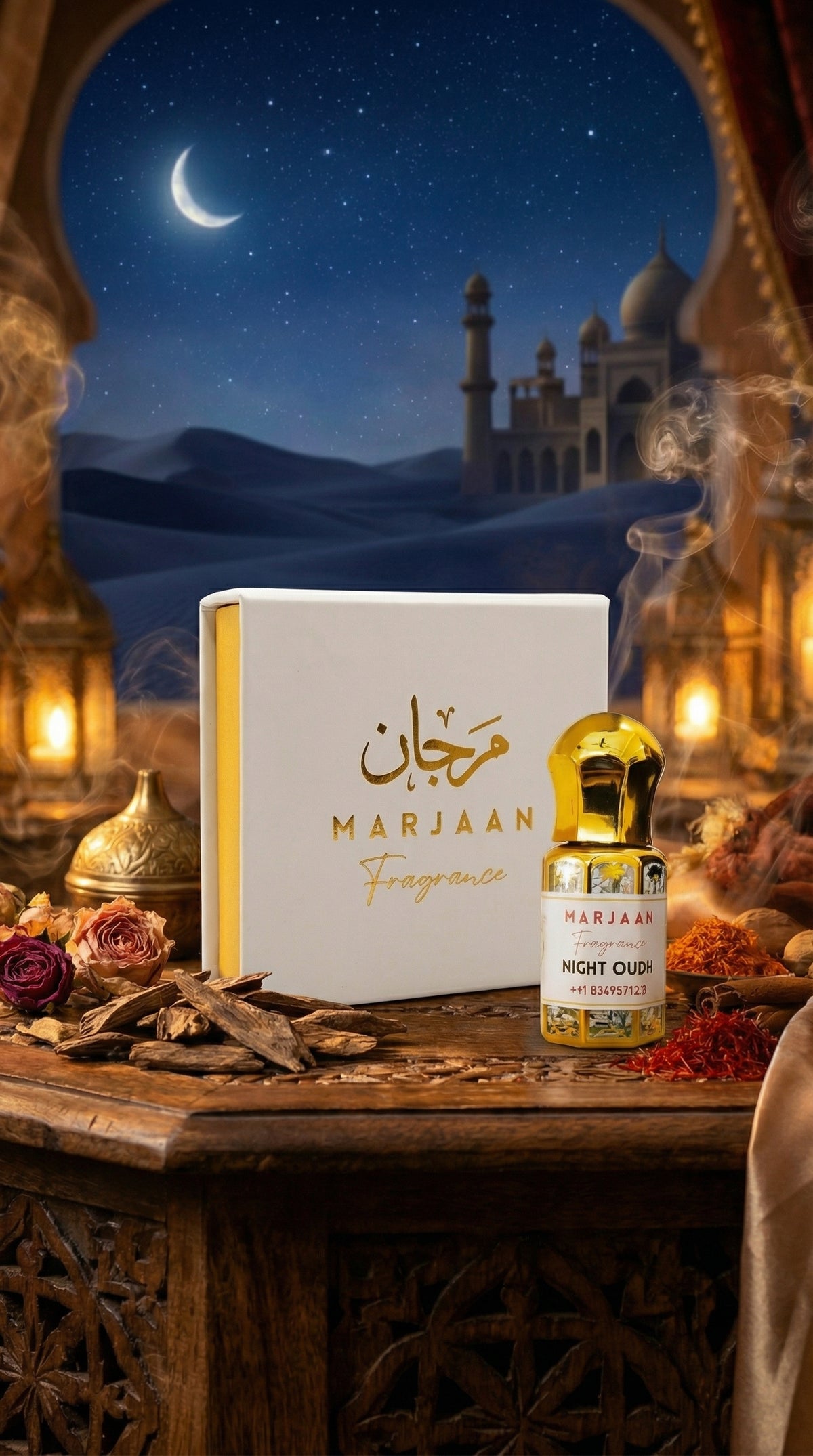NIGHT OUDH- Concentrated Perfume Oil -ATTAR