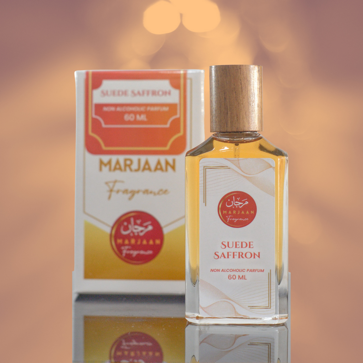 SUEDE SAFFRON- Non Alcoholic Perfume Spray