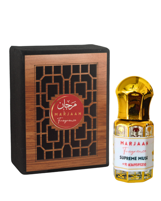SUPREME MUSK - Concentrated Perfume Oil - ATTAR