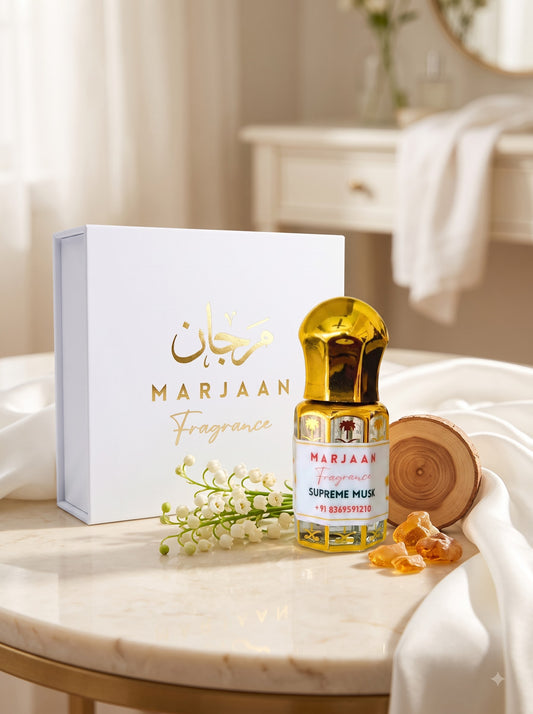 SUPREME MUSK - Concentrated Perfume Oil - ATTAR